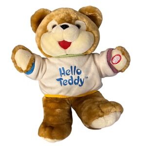 Dan Dee Hello Teddy Interactive‎ Talking Stuffed Animal Toy for Kids